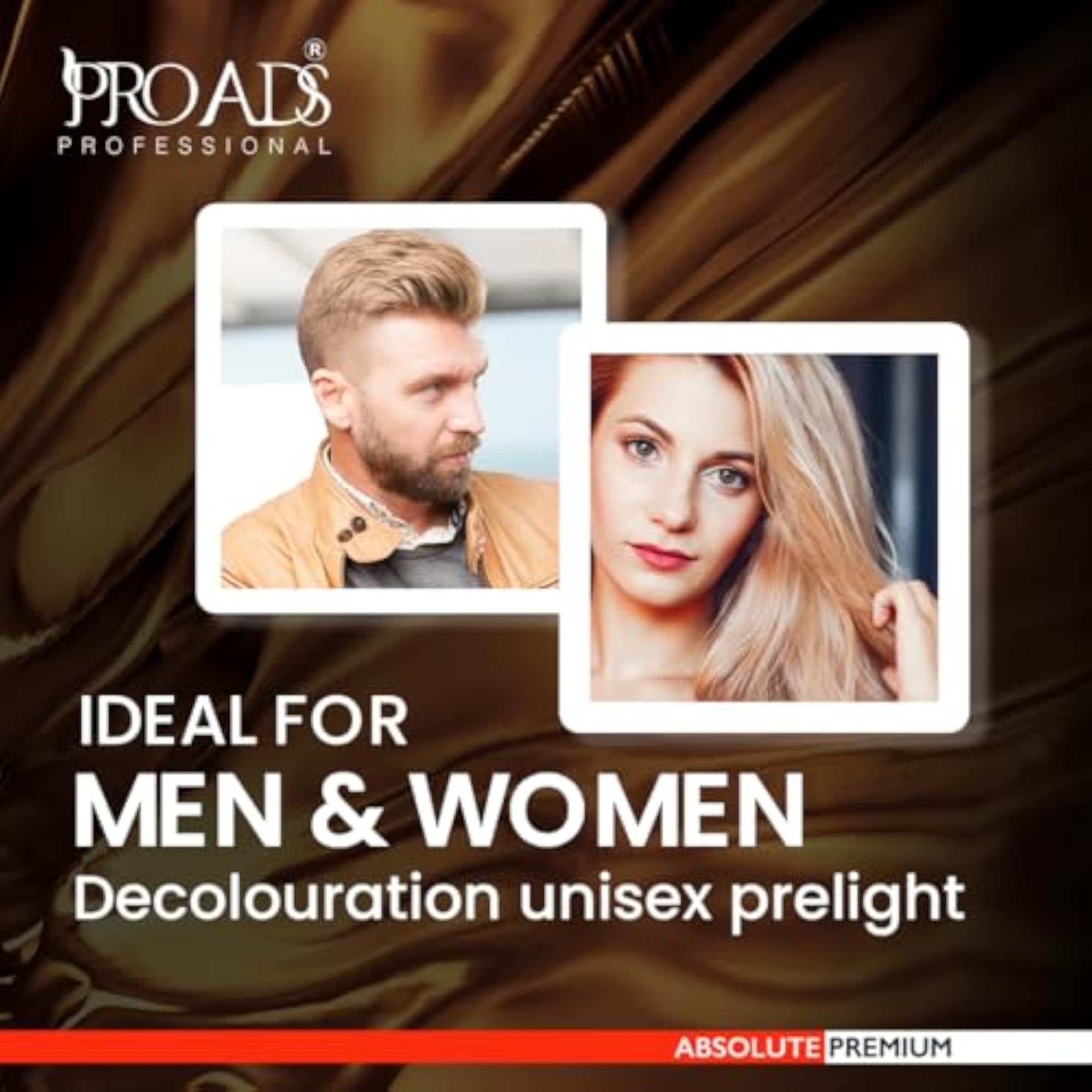 PROADS Multi Blonde Hair Bleaching Powder, 400g