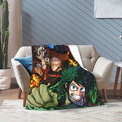 Yeshop Anime Fleece Throw Blanket Couch Sofa Soft Warm Flannel For Traveling Camping Home Bedding Living Room-60''X50'' #TOP6