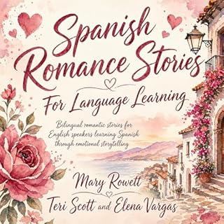 Spanish Romance Stories for Language Learning Audiolibro Por Mary Rowett arte de portada