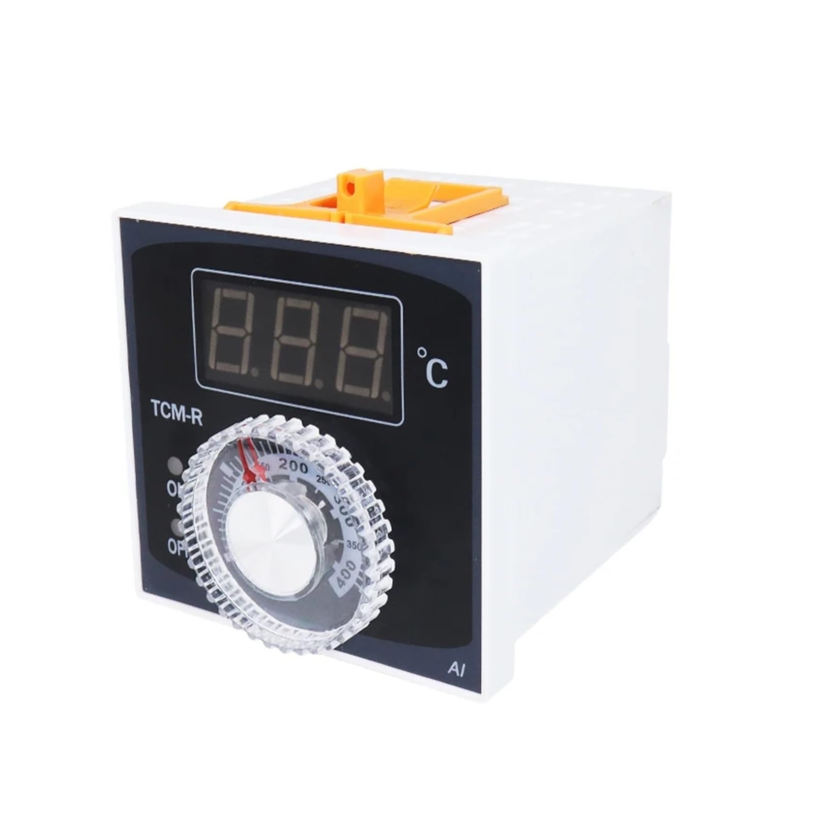 72*72mm AC220V Digital Thermostat K PT100 Single Input Relay Output TCM-D TCM-K TCM-R Temperature Controller 400℃ 999℃ For Oven(TCM-D-220V-K-999)