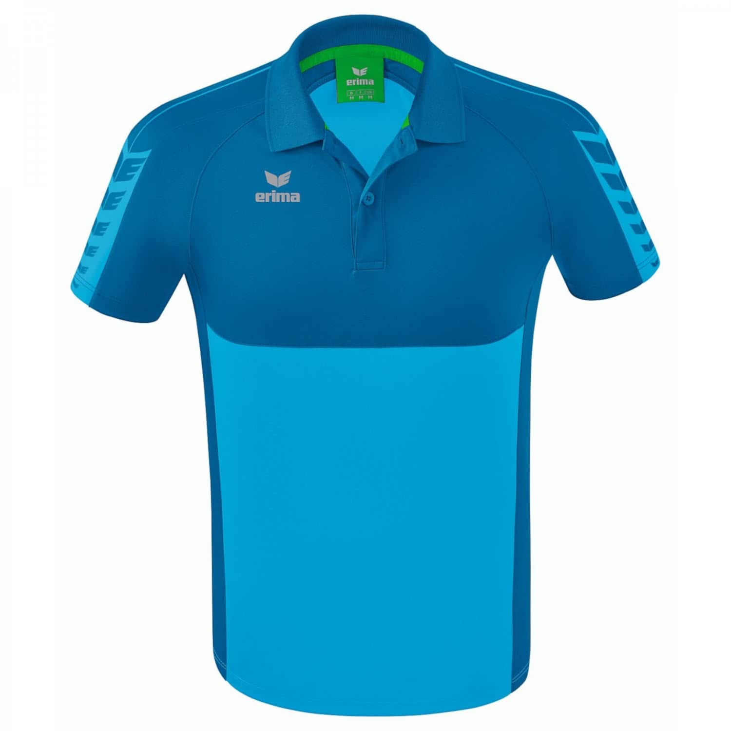 Erima Men's Six Wings Sport Polo, Curaçao, XXL