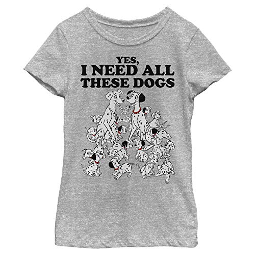 Image of Girl's One Hundred and One Dalmatians Yes, I Need All These Dogs T-Shirt