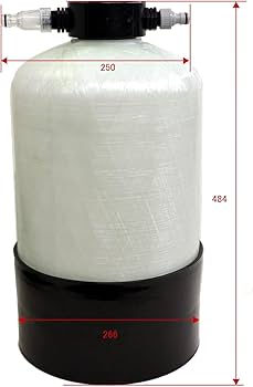 純水器タンク Amazon | 純水器 16.5Lタンク イオン交換樹脂15L充填済み TDS