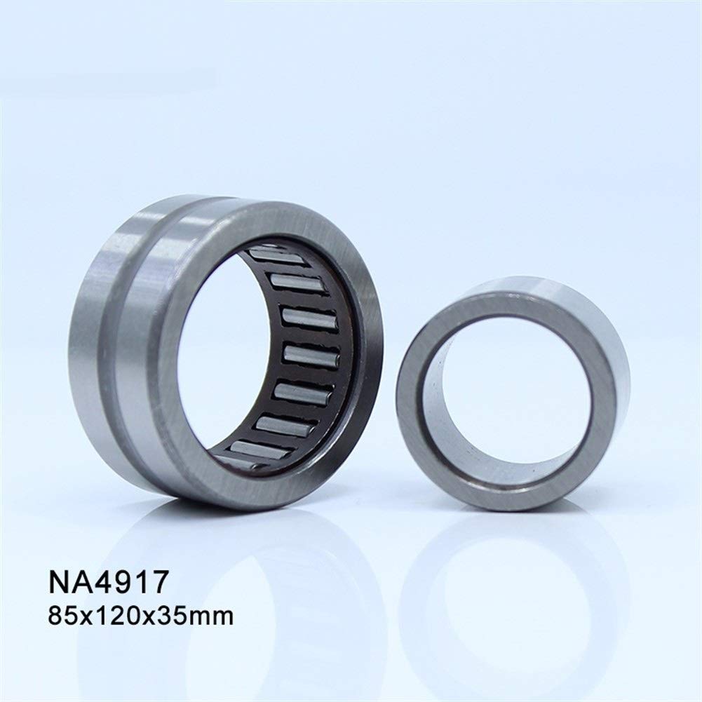 Rodamiento de Agujas NA4917 85x120x35mm Rodamientos de Agujas de Cuello sólido con Anillo Interior 4524917 4544917/A