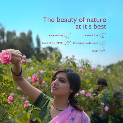 Image of Dabur Gulabari Premium Rose Water with No Paraben for Cleansing and Toning, 120 ml
