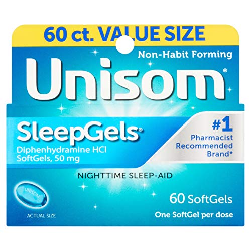 Unisom SleepGels - 60 ct, Pack of 2