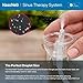 NasoNeb Replacement Nasal Nebulizer Cup, Tubing, 5 Filters for NasoNeb Sinus Therapy System Sinus Rinse Machine Electric Nasal Irrigation System and Sinus Infection Treatment Delivery for Sinus Relief