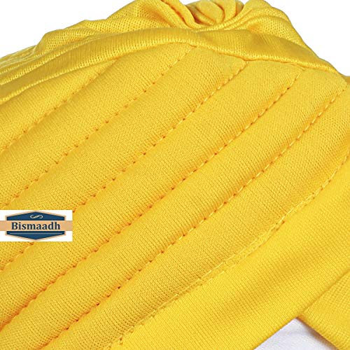 Image of BISMAADH Instant Readymade Turban for Men & Women Head Wrap Lightweight Cap Headwear Sikh Pagri