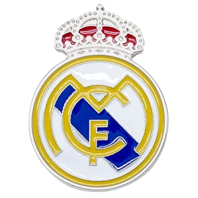 Real Madrid Imán Magnético Metálico Escudo Color, Plata, Dorado, por Siempre 1902 (Escudo) | Ya disponible en tu tienda friki favorita! En mundofriki.es!
