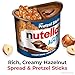 Nutella & Go! Hazelnut Spread with Pretzel Sticks, On-the-Go Snack Cups, 12 Packs, 22.8 oz