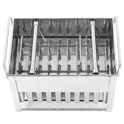 Molde de helado de acero inoxidable, moldes de helado de material premium para regalo de postre, materiales