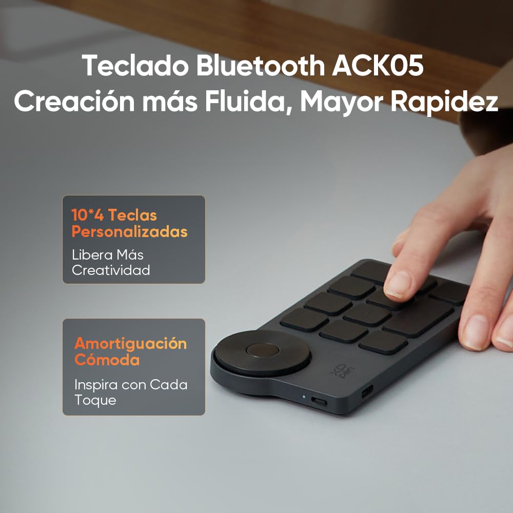 XPPen Artist Pro 22 Gen2 Tableta gráfica con Pantalla 2.5K con Mini Teclado | Tableta gráfica Dibujo Digital de 22 pulgadas con Lápiz de 16K Niveles, Soporte Incluido