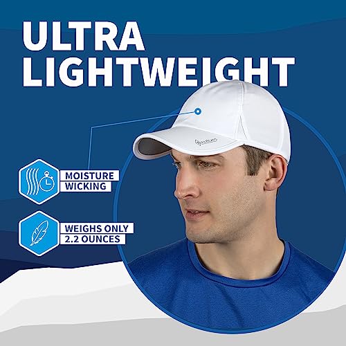 Image of TrailHeads Men's Running Hat with UV Protection | Quick Dry Sports Hats for Men | UPF 50 Hats | Summer Hats for Men