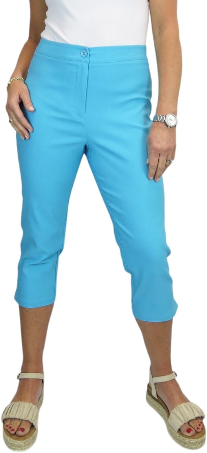 Pantalone Effetto Lana Con Mezzo Elastico In Vita / Nero - Foto 8