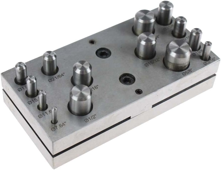 Amazon.com: BENCH WIZARD 14 Piece Disc Cutter | Includes Round Punch ...