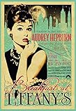 Bidesign Audrey Hepburn Breakfast at Tiffanys Custom Metal Sign 8X12in-Bar Cafe Restaurant Home...