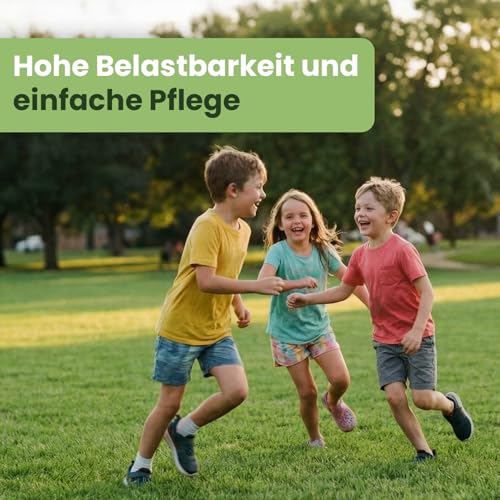 Lazy Garden Evergreen Premium Rasensamen 1 kg für 30 m²| hitzeresistenter Spiel- & Sportrasen | schnelle Keimung ab 10 °C | dicht, strapazierfähig & regenerationsstark | für Neu- & Nachsaat