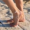MABELLA-Anklets-Bracelet-18K-Gold-plated-Sterling-Silver-Adjustable-Infinity-Endless-Love-Heart-Charm-Jewelry-Jewelry-Gifts-for-Her MABELLA Anklets Bracelet 18K Gold plated Sterling Silver Adjustable Infinity Endless Love Heart Charm Jewelry Gifts for Her