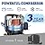 Setpower PT35 Car Refrigerator with Cover,37QT Dual Zone Portable Freezer,12 Volt Refrigerator Electric Cooler for Car Camping, RV,Truck,Vehicles,Travel and Home Use