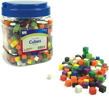 EAI Education Centimeter Cubes - Set of 1000