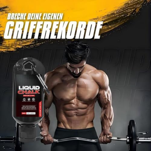 Tiza líquida de magnesia contra el sudor en entrenamiento de fuerza 4