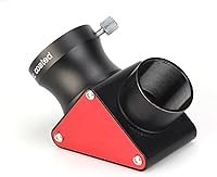 Vista 3 de Espejo dieléctrico diagonal Zenith de 1,25 "para refractor telescopio astronómico 99% Reflexión Accesorios 90 grados