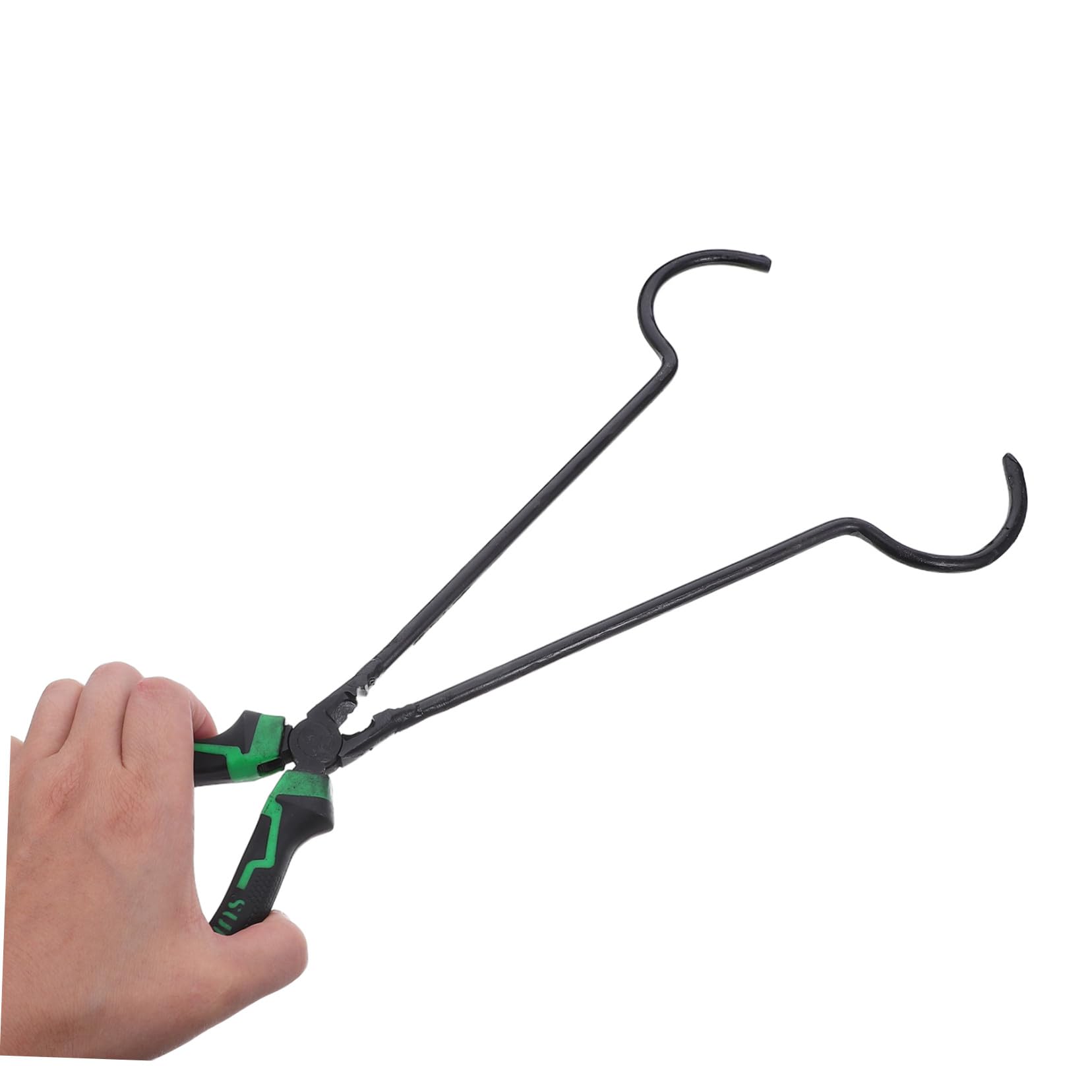 HOMSFOU Pinza Alte e Acciaio Presa in al per Solida alle Resistente Temperature, per Lavorazione e Progetti Creativi