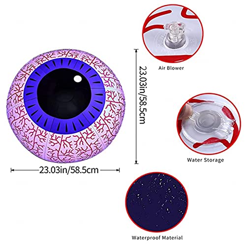 Muravie Halloween Eye Balls, Led Lights Up The Eye Outdoor Party Lights, For Holiday Parties Patio Garden Lawn #TOP5