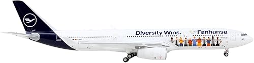 GeminiJets GJDLH2191 Lufthansa Airbus A330-300 Fanhansa D-AIKQ; Escala 1:400