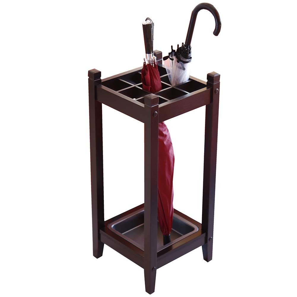 Porte-parapluie avec plateau d'égouttement amovible Slish pour entrée