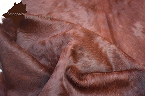 Tapis en peau de vache véritable Patagonia marron et blanc Cod. 595 - 4