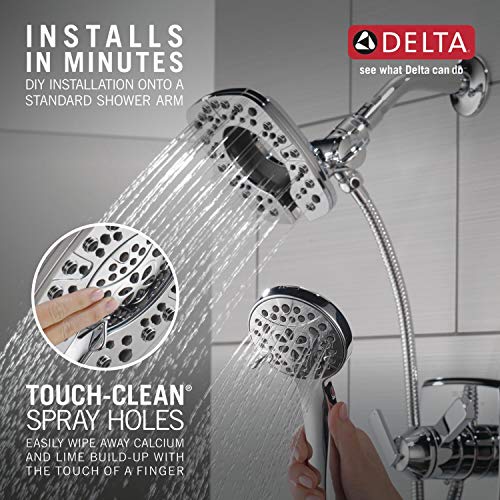 Delta Faucet 58498 Combinaison In2ition douche chromée 4 réglages - 7