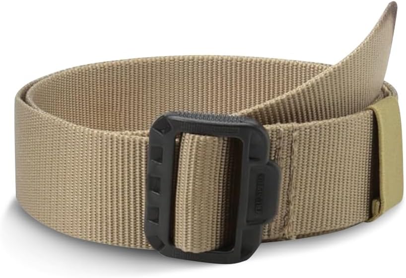 Security Friendly Tactical Belt - Durable, Rip-Resistant Nylon Belts for Men and Women with Non-Metallic Buckle