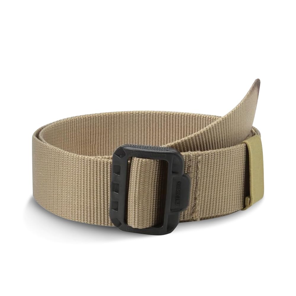Tru-SpecSecurity Friendly Tactical Belt - Durable, Rip-Resistant Nylon Belts for Men and Women with Non-Metallic Buckle