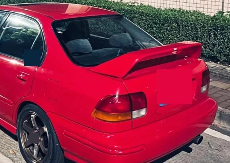 Ailes de couvercle de queue Civic EK3 pour rassemblements auto
