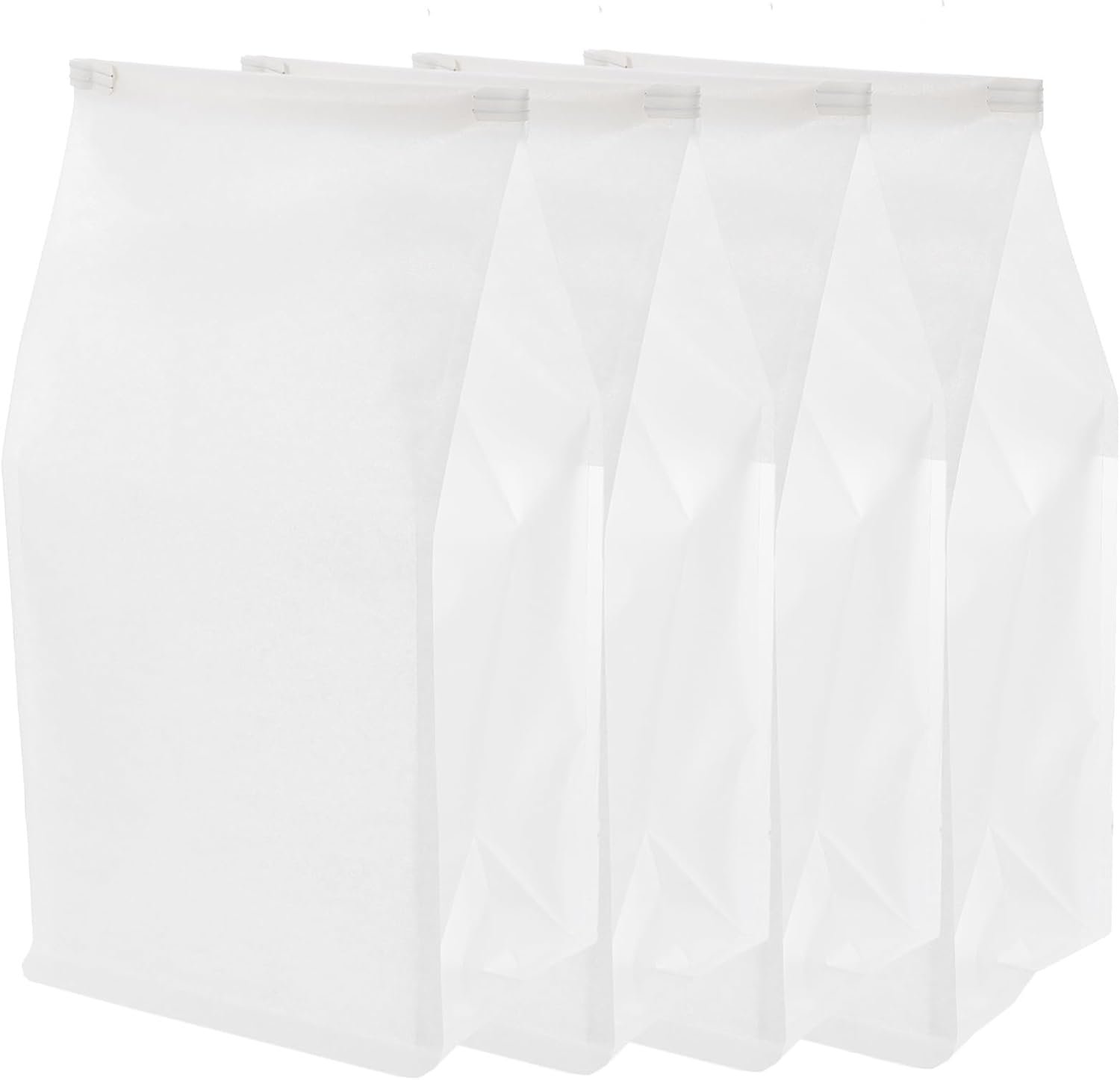 SECFOU 50pcs Kraft Paper Bread Bags with Clear Window Cookie and Treat Bags for Bakery for Take-out Orders Food Grade Kraft Material Oil Resistant Design