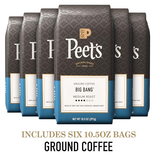 Peet's Coffee Ground Coffee Medium Roast, Big Bang, 63 Ounces - image 3