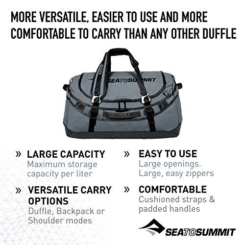 Bolsa de Lona Sea to Summit con asas ajustables y base reforzada antifricción 2