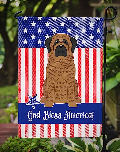 Drapeau USA Mastiff Brindle Caroline's Treasures double face résistant aux UV - 5