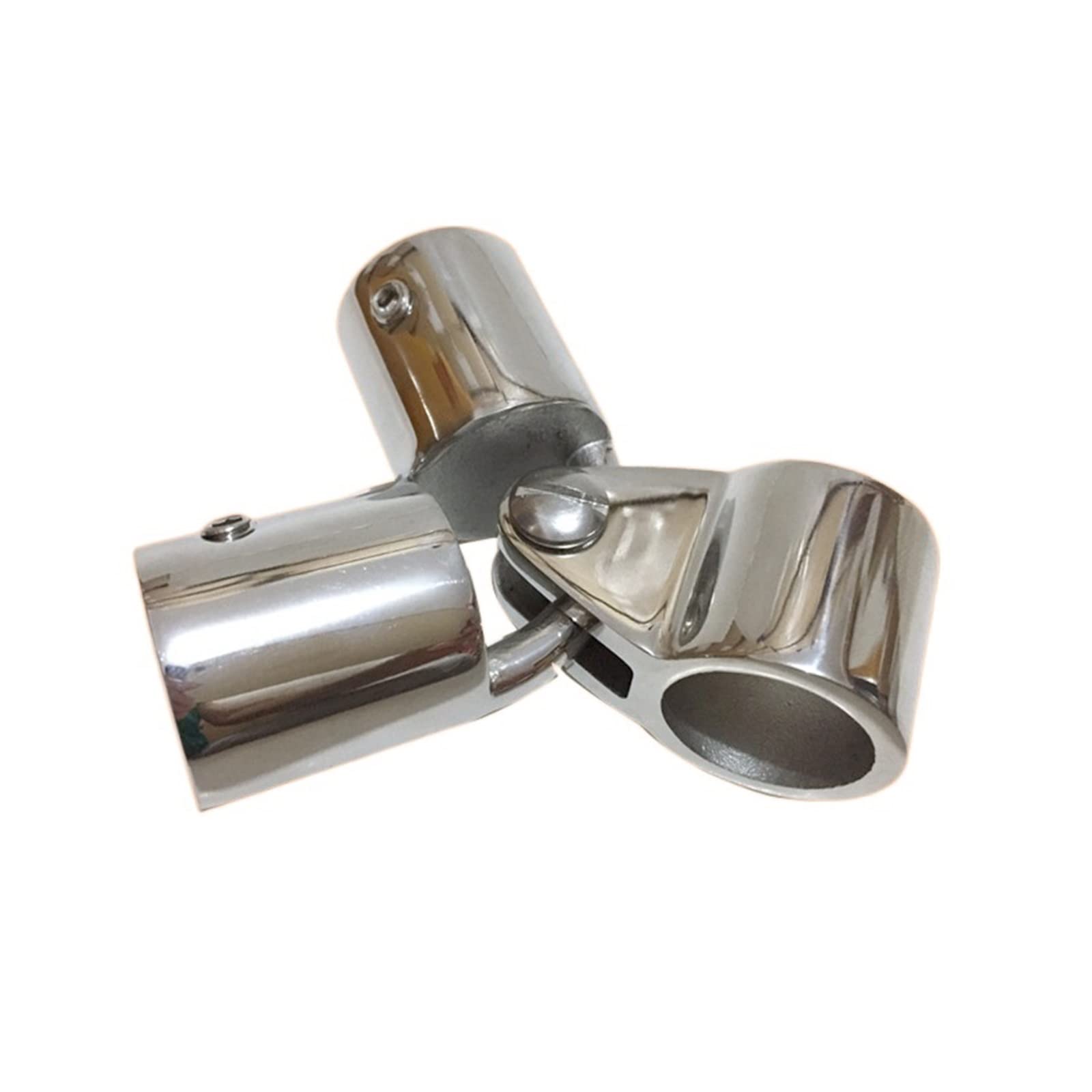 Kjueq One Color Marine Monofilament Sliding Sleeve With 1-Piece Sliding Cap Set 22Mm Awning Canopy Umbrella Tube Connection Fixture Joint