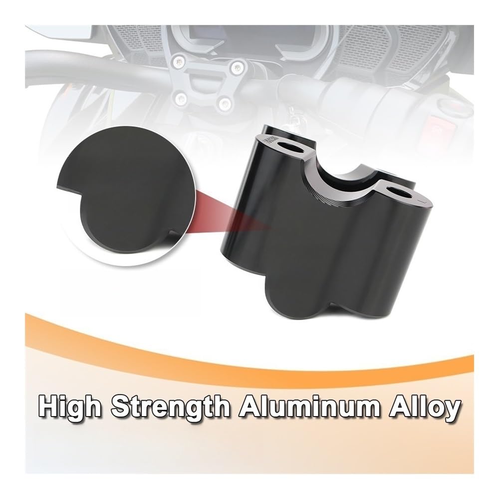 Riser Guidon Moto Guidon Rehausseur De Guidon Moto 2 Pouces Pour ca&n-am Spyder F3 2015-2025 RT 2020-2025, Kit Fixation Et Serrage Pour VTT