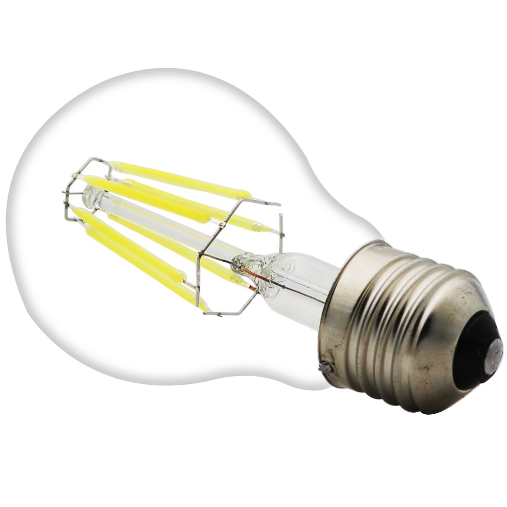 Bombilla led (15 unidades, E27, regulable, bajo consumo, luz blanca fría, 6000 K)