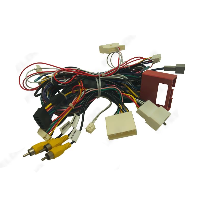 Car 16pin for Audio Wiring Harness with Canbus Box for Mazda CX-5 2017 Aftermarket Stereo Installation Wire Adapter - (Color Name: Cable with Canbus)