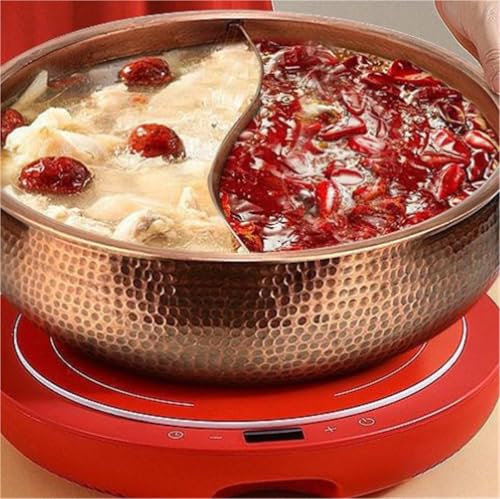 Olla artesanal de acero inoxidable para cocina 30 cm miniatura 2