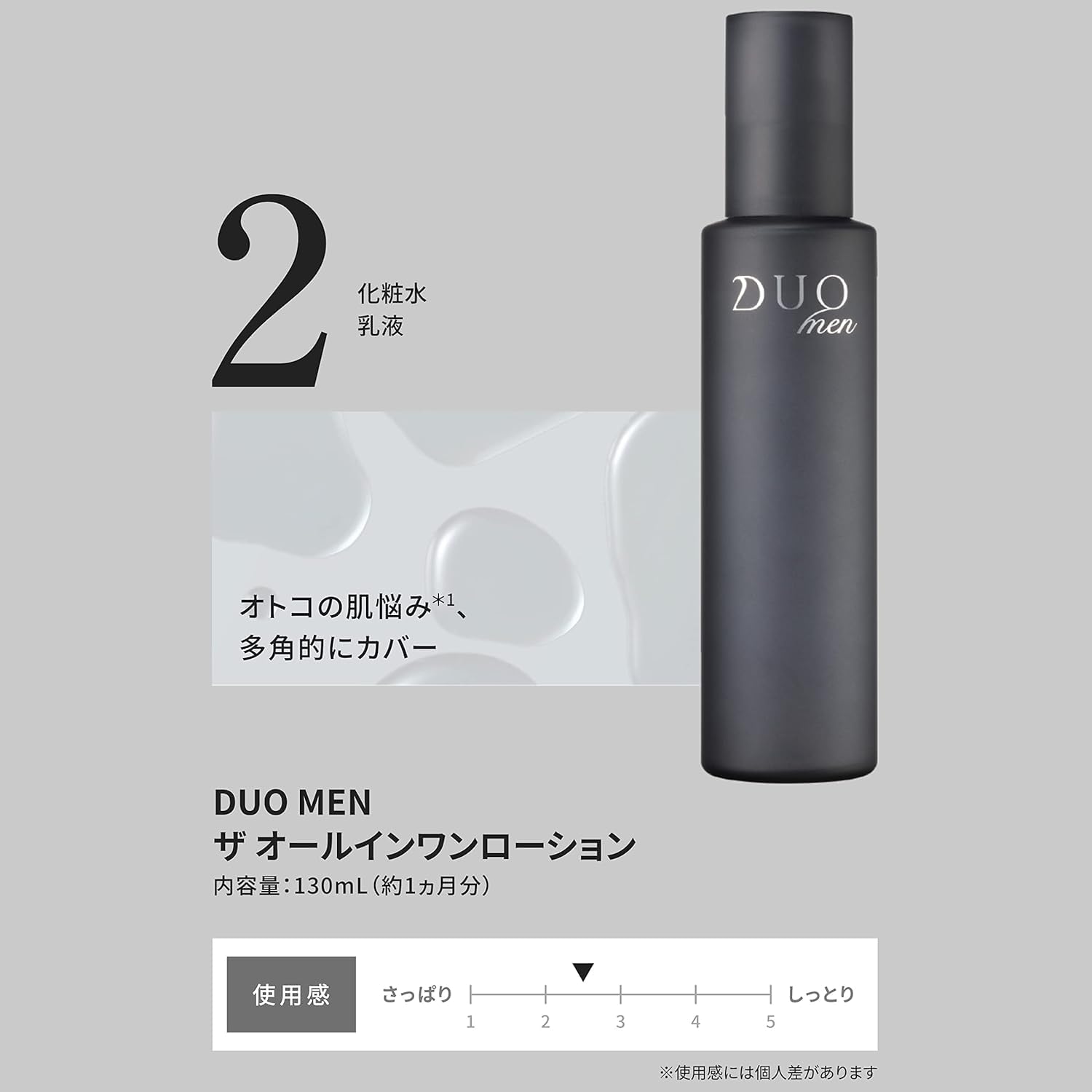 Amazon | 【オトコの肌悩みを多角的にカバー】 DUOmen ザ