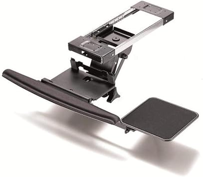 Fully Adjustable Ergonomic Keyboard Mouse Tray -Ball Bearing-Lever KFB-5M-BB