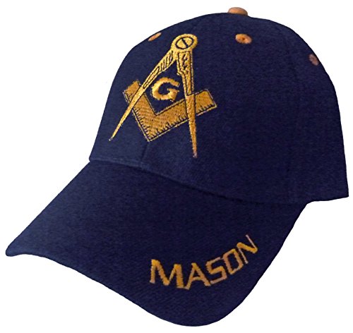 inf Infinity Superstore Blue and Gold Mason Masons Freemason Masonic Lodge Ball Cap Hat