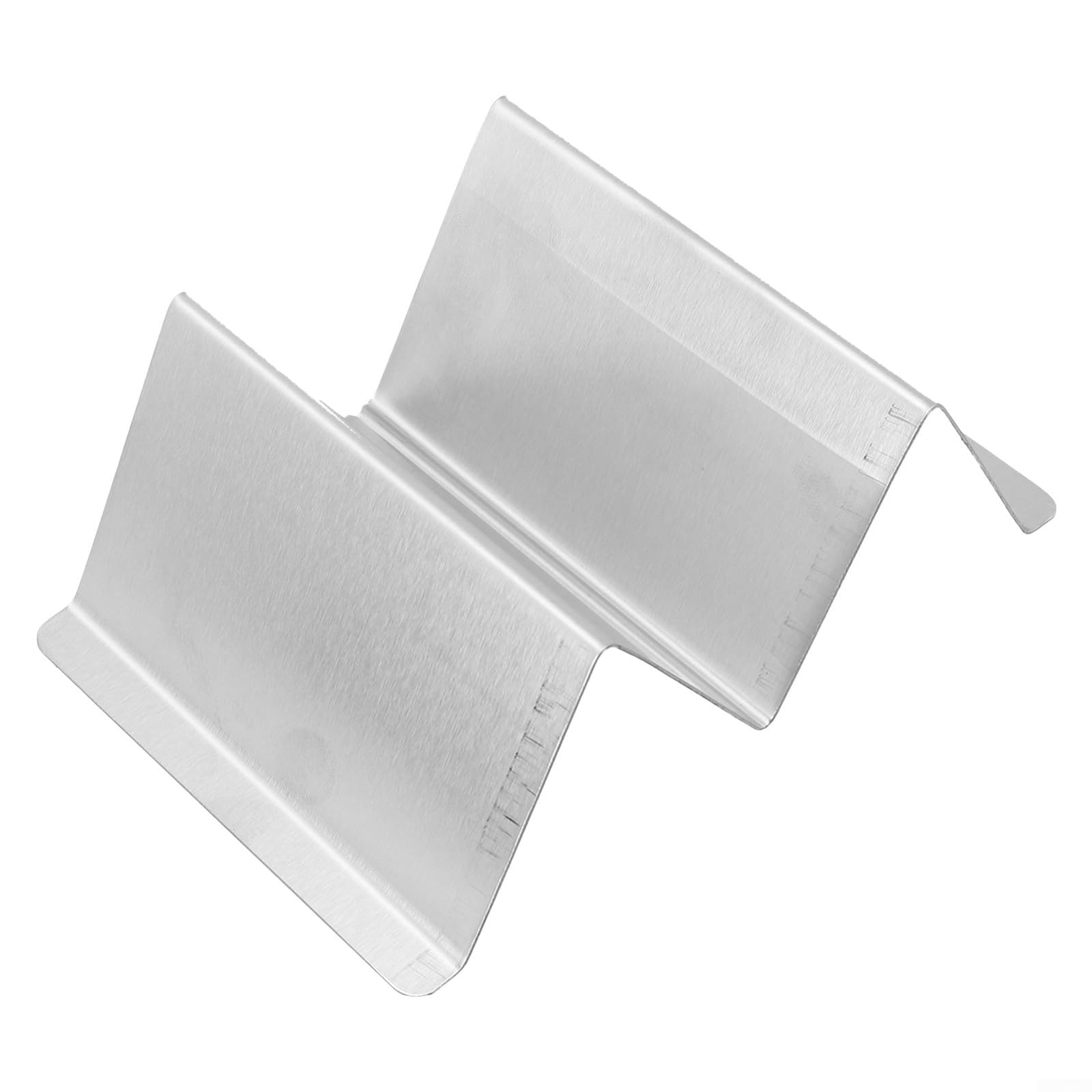 Support à tacos en acier inoxydable pouvant contenir 2 tacos par plateau à tacos, passe au four, au barbecue et au lave-vaisselle