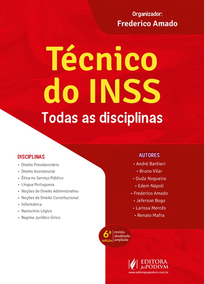 Técnico do INSS - Todas as Disciplinas (2026) Juspodivm