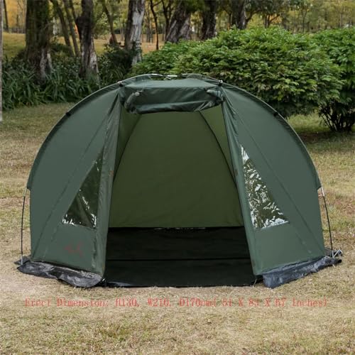 Carpa para camping individual rápida color gris miniatura 4